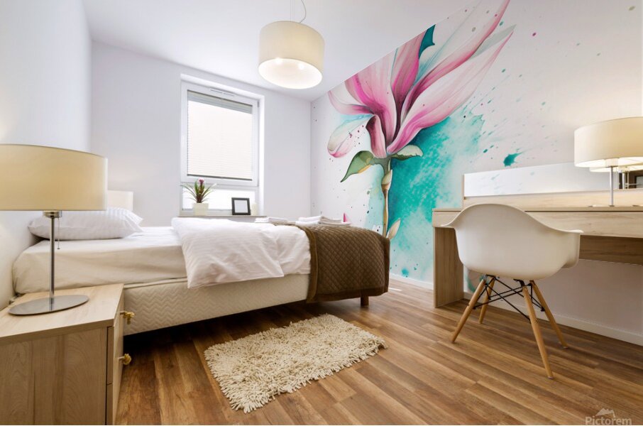 Spring Flower Mural print