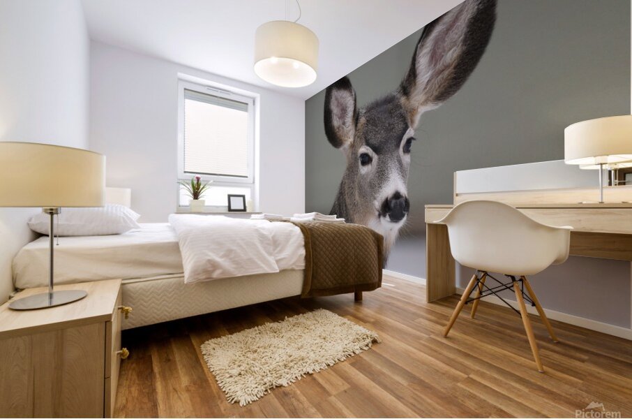 Deer Mural print