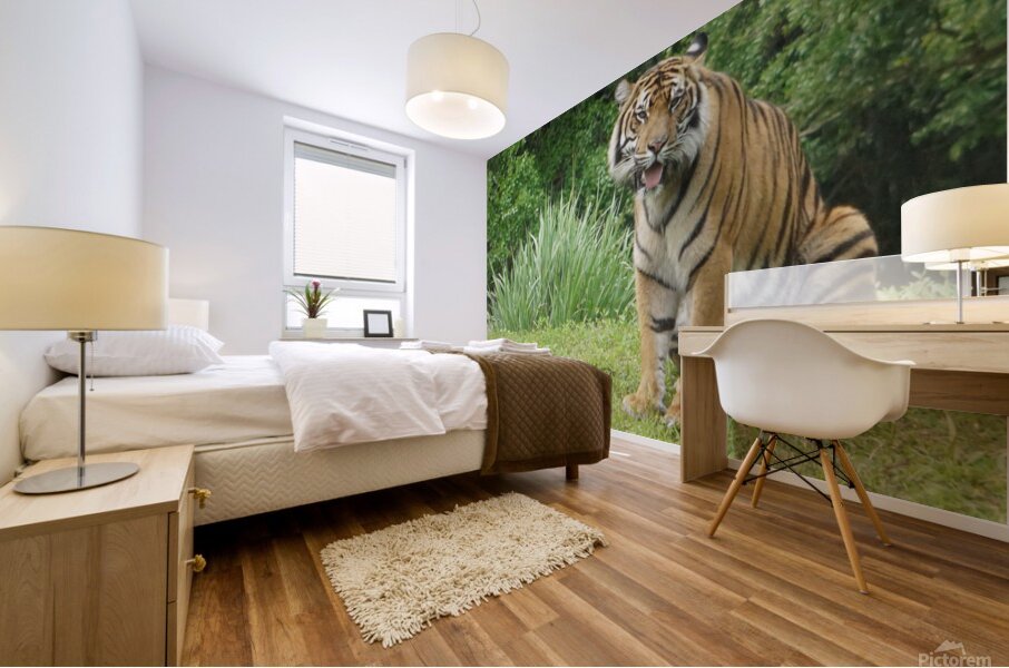 Tiger Mural print