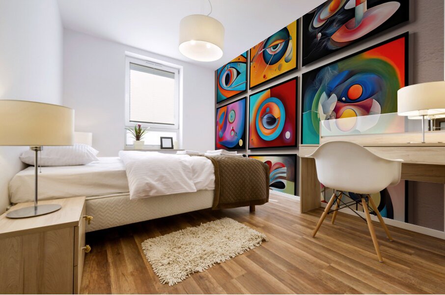 ABS 89 2X CAL X Mural print