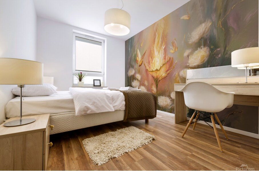 w flower 118 Mural print