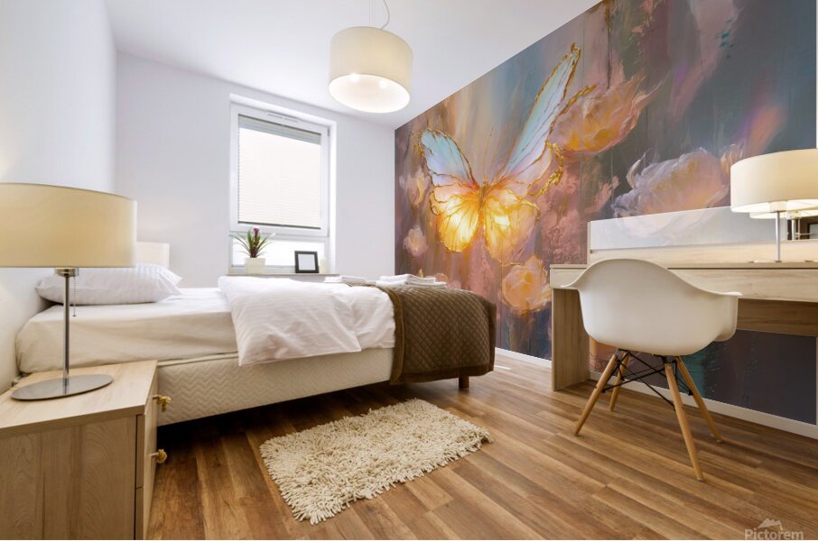 w flower 164 Mural print