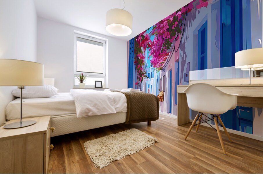 Milan Road B Mural print