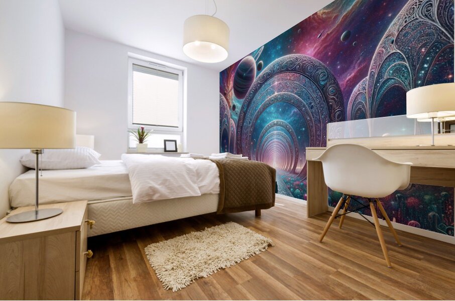 Unendingness  Mural print