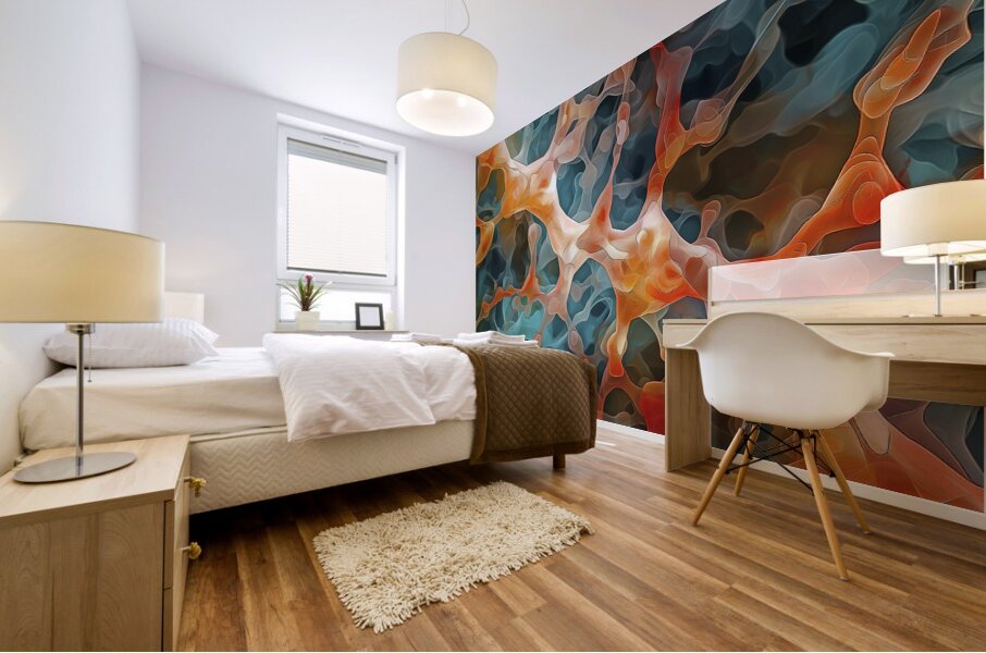 Ganglion I Mural print