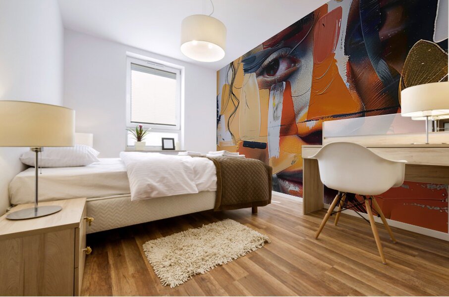 Painted Lady 3 Mural print