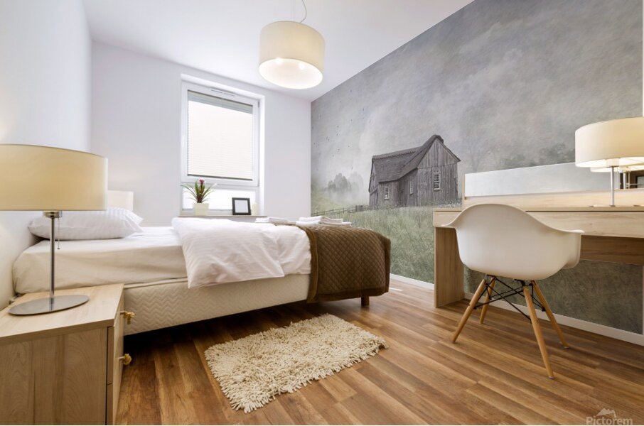 Keveney Barn Mural print