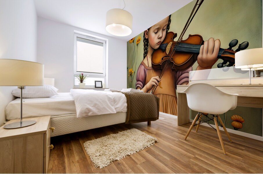 SWEETEST MUSIC Mural print