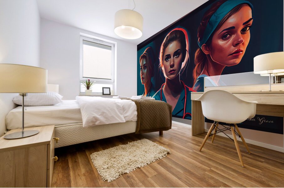 Sampsons Nurses Mural print