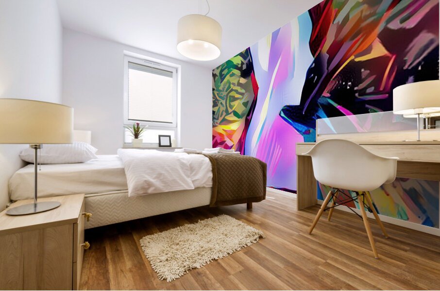 the digital pass Mural print