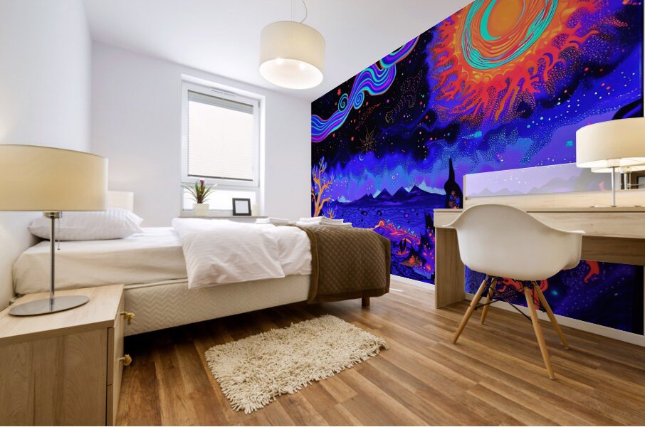 Neon Genesis Mural print