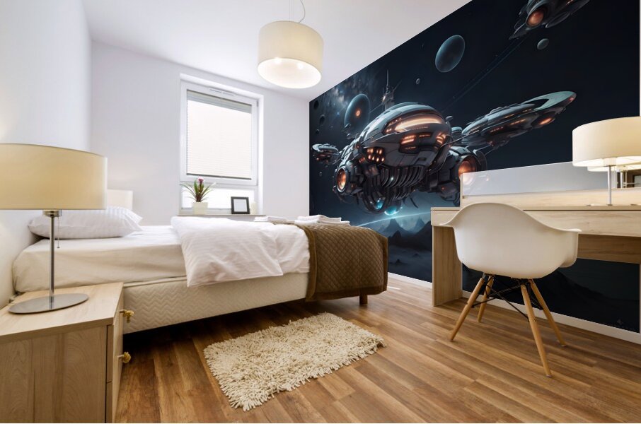 download 81 Mural print