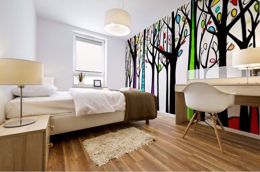 Forest Park Mural print