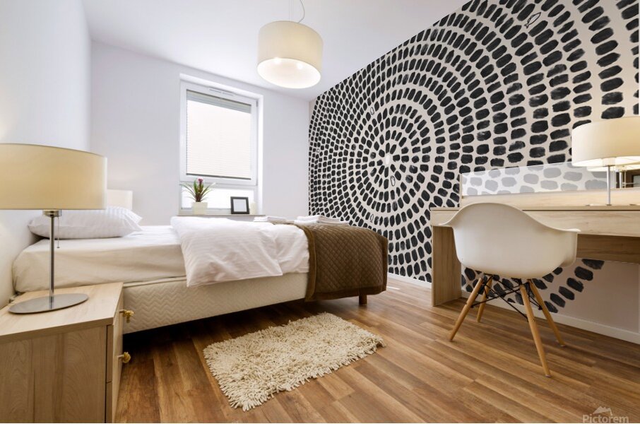 Jesus Feeds 5000 Mural print