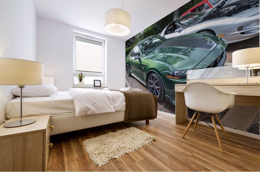  2022 Ford Mustang Mach 1 Eruption Green X 11 Mural print