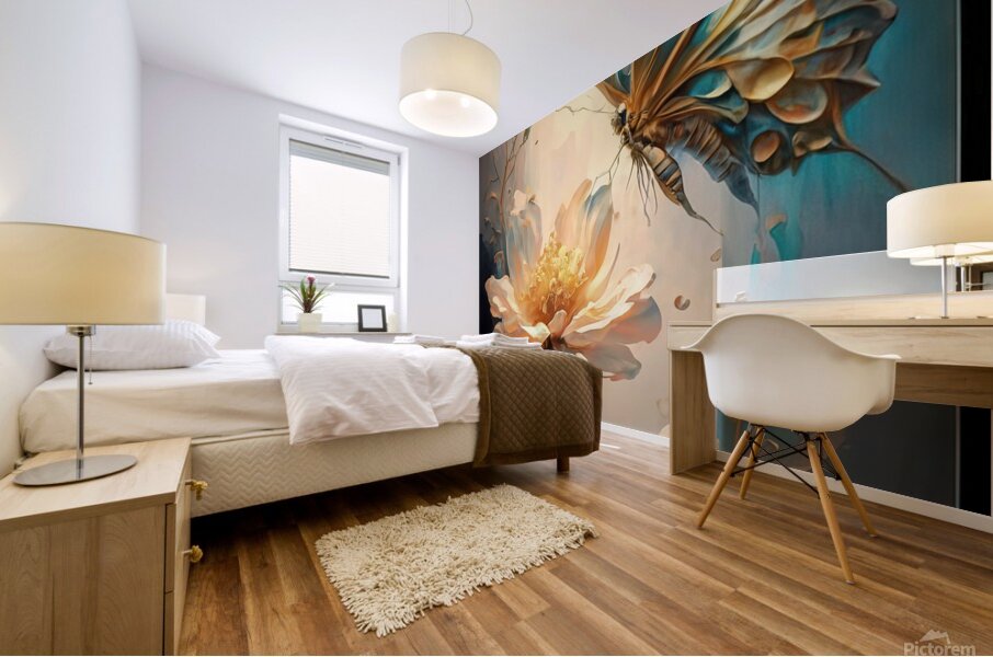 h flower 29 Mural print