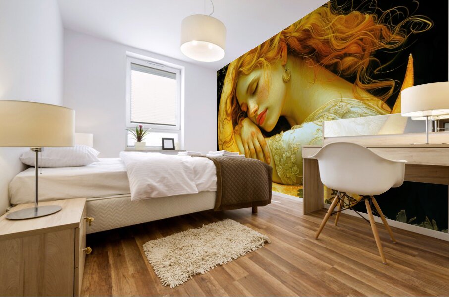 Lunar Lullaby Mural print