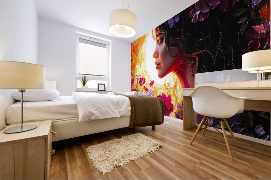 Eclipse Of Heart Mural print