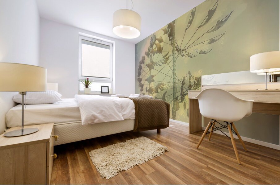 Windcatcher Abstract Art Mural print