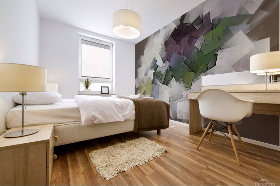 Still Life with Celery[d2] Mural print