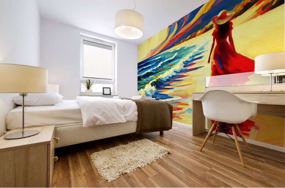 Nu Expressionism Mural print