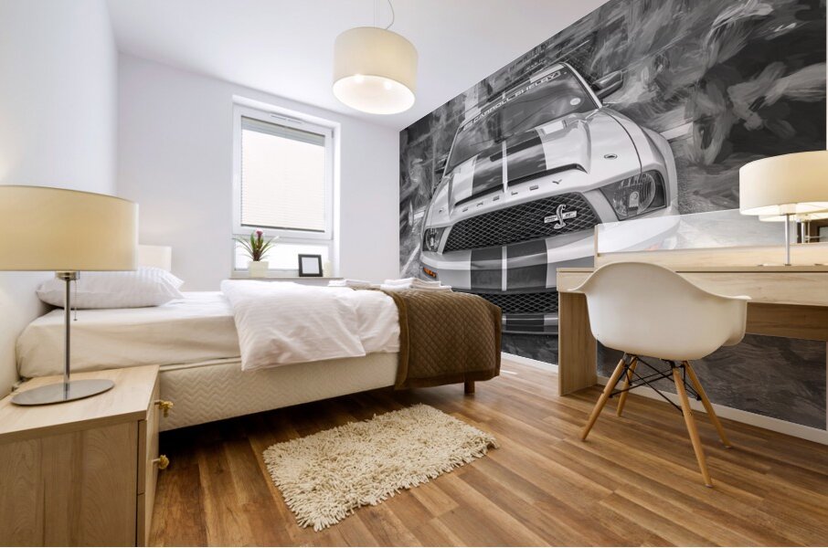 2008 Ford Shelby GT500KR X 11 Mural print