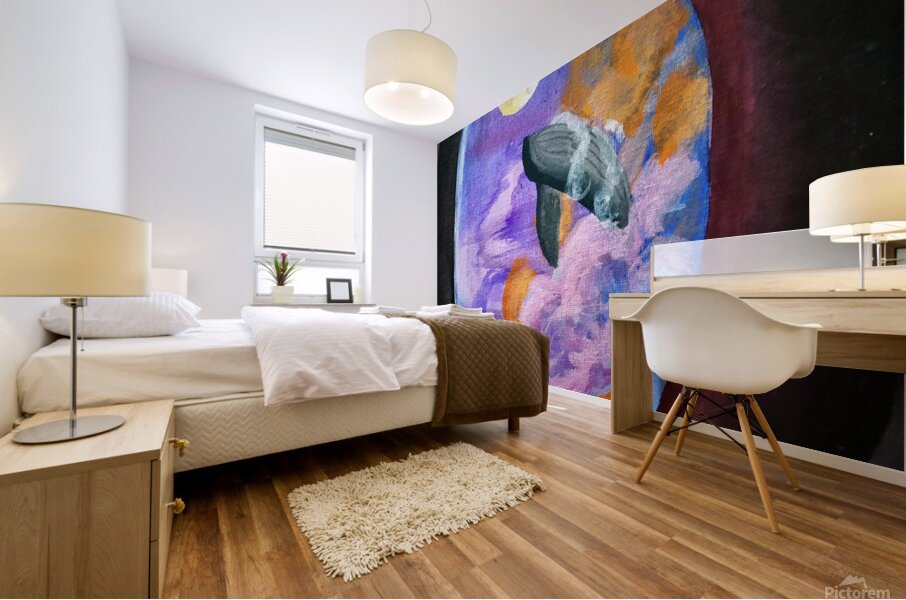 Window view Mural print