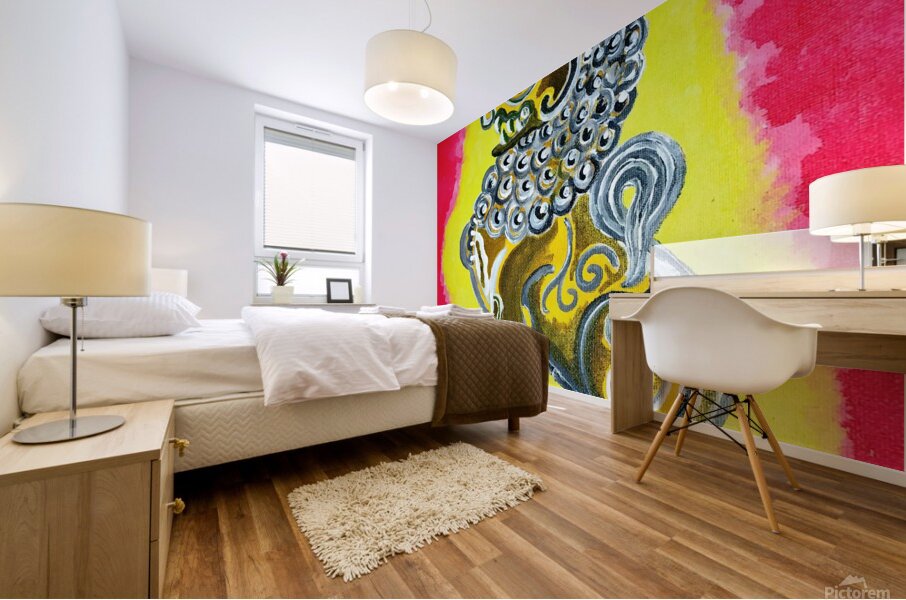 Majestic Lion Mural print