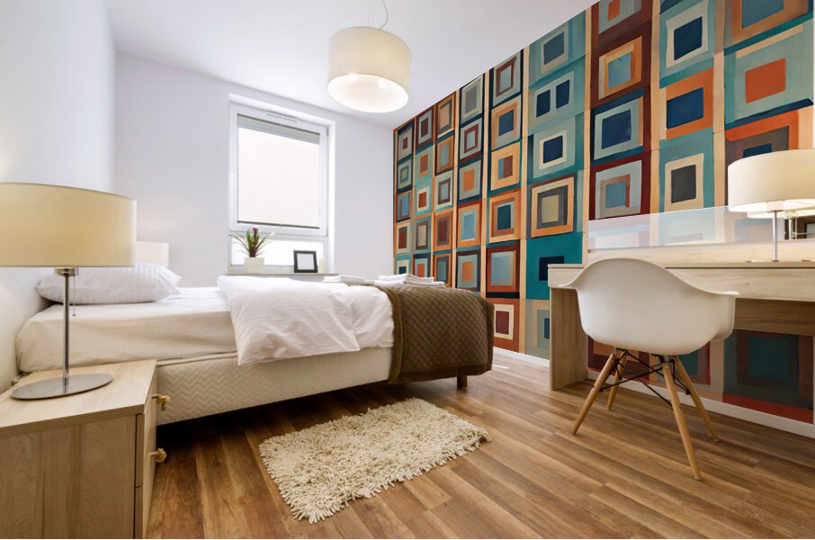 Cubist Spectrum Mural print