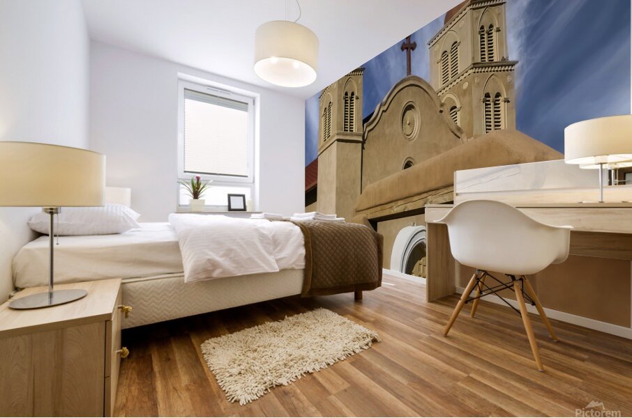 San Miguel Mission Mural print