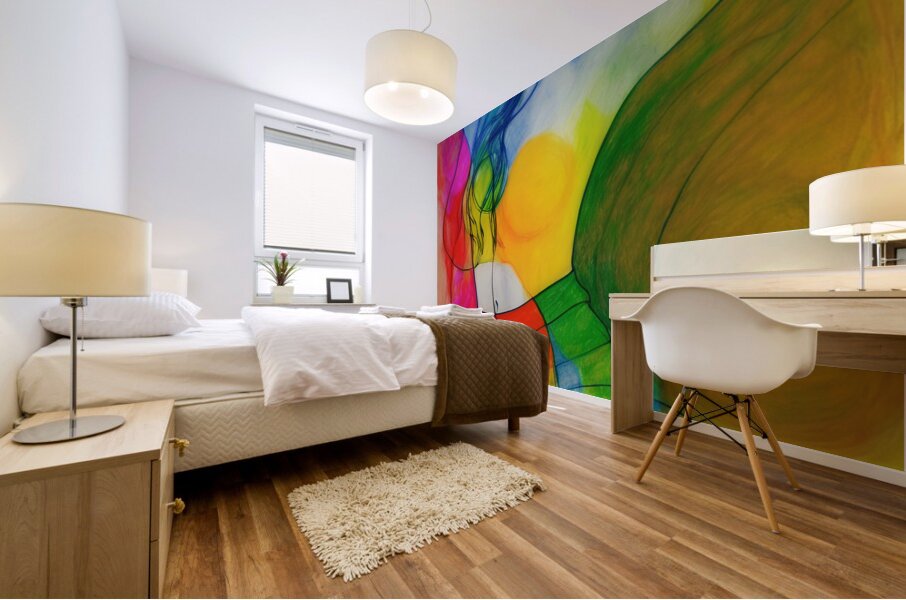 Pikkasso Art - Ultramodern art from top artists 32 Mural print