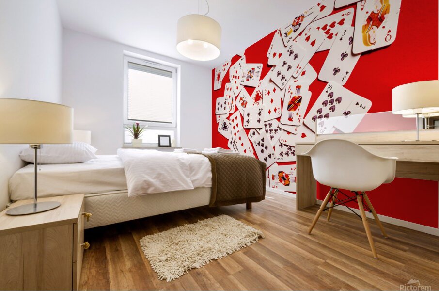 Full house Mural print