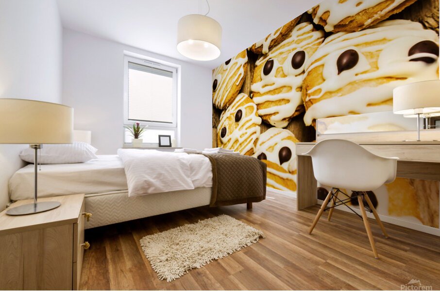 Halloween baking treats Mural print