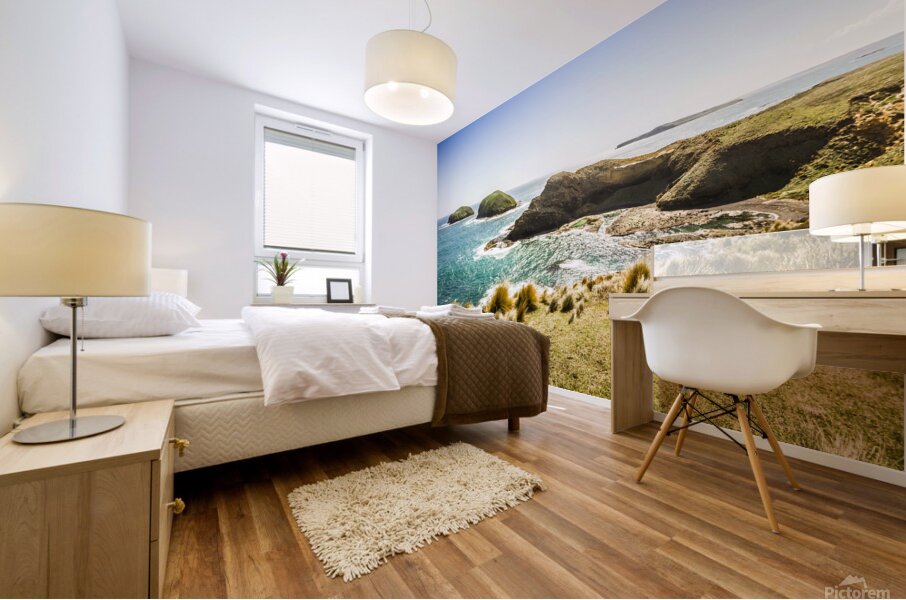 Rocky ocean capes Mural print