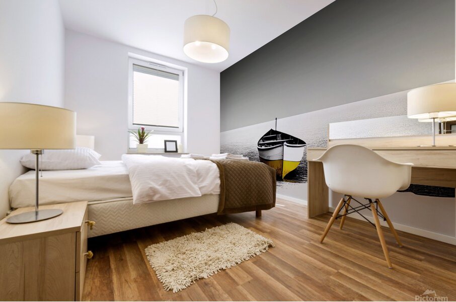 Escape Boats Mural print