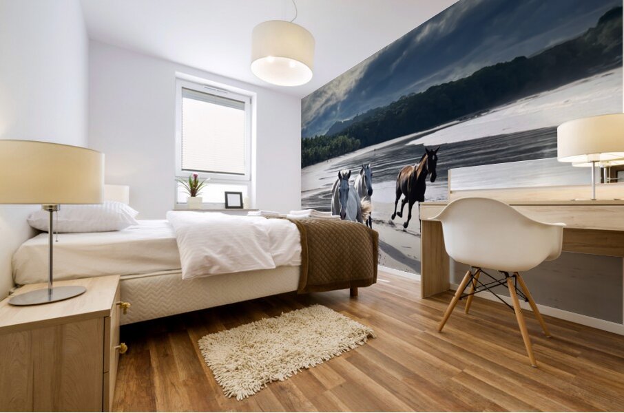 Enfin libre Mural print