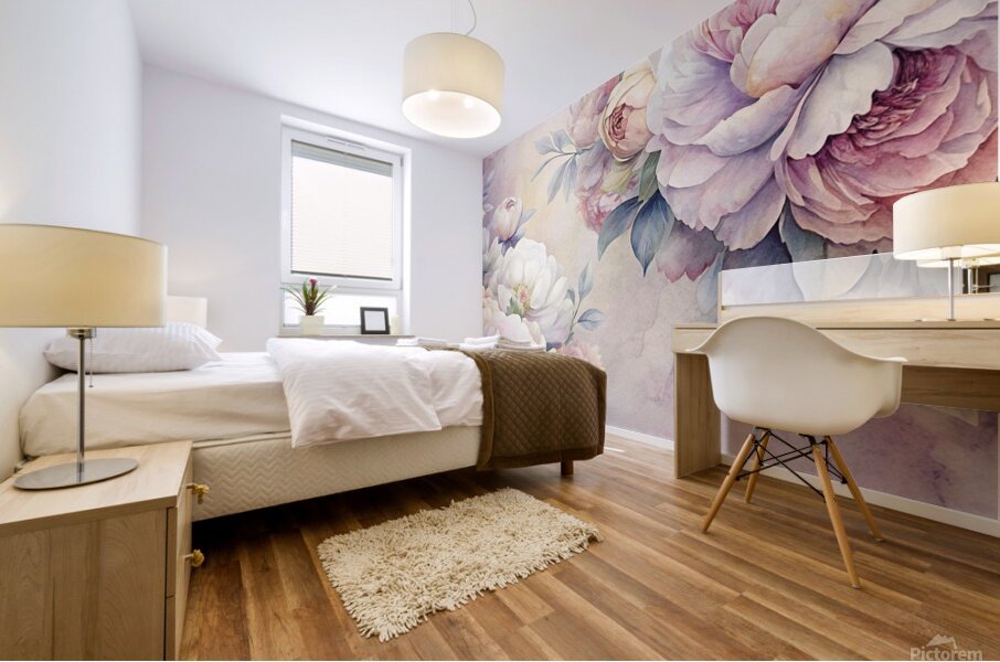 Ethereal Blooms 16 Mural print