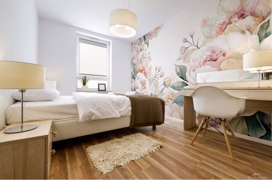 Ethereal Blooms 34 Mural print