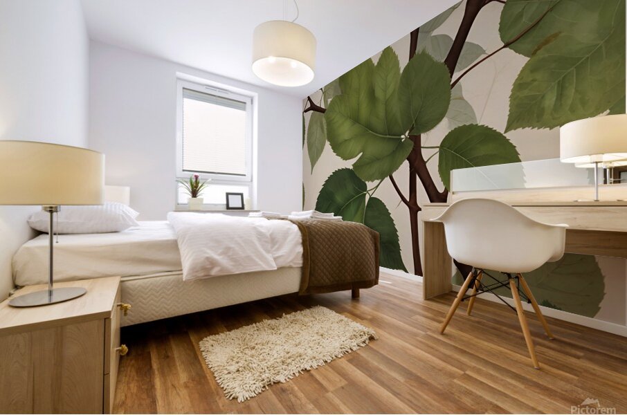 Verdant Tapestry Mural print