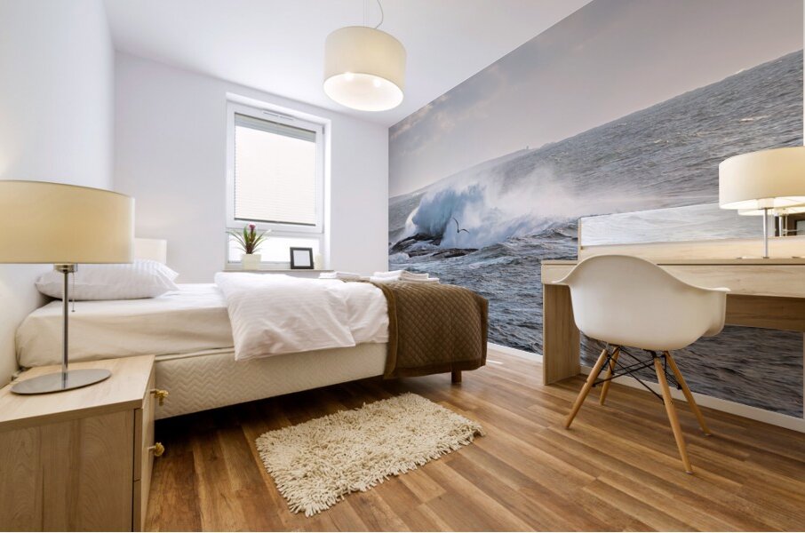 Flying Low Mural print