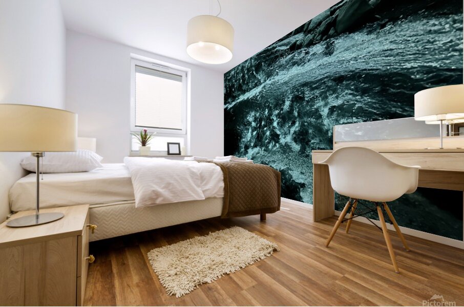 Ice Cave at Vatnajokull 6 Iceland Mural print