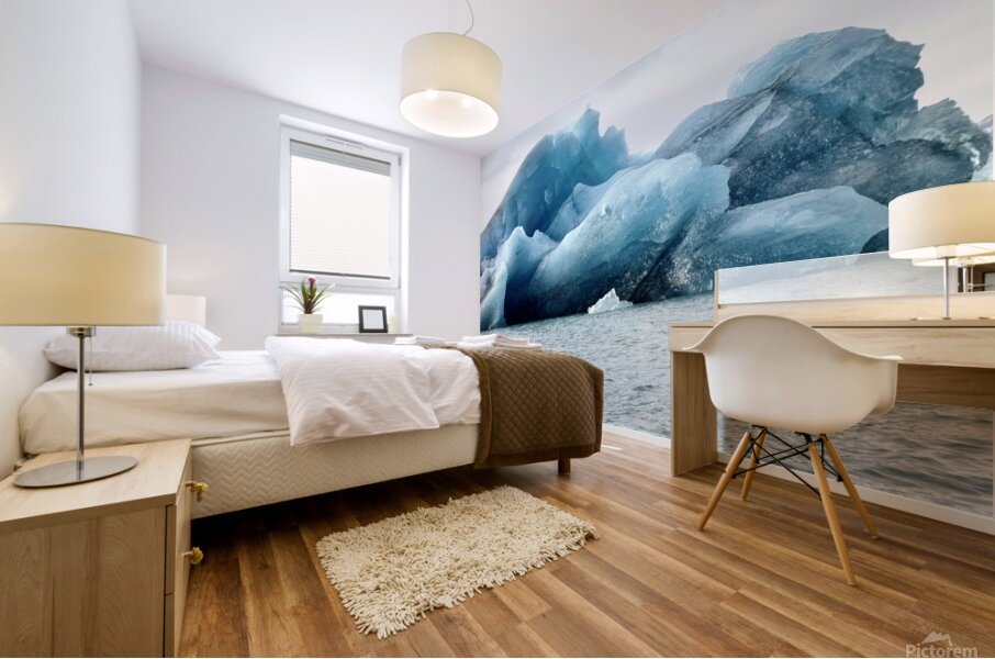 Vatnajokull Glacier  2 Iceland Mural print