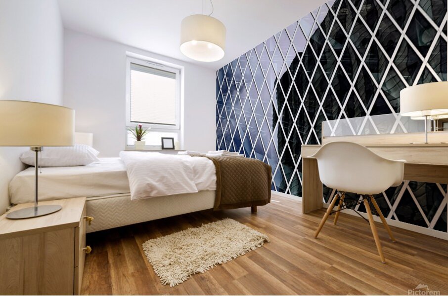 Seattle Central Library Mural print