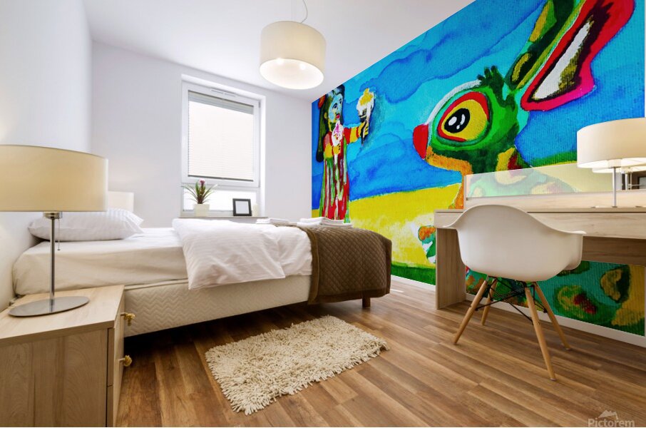 Unspoken Compassion Mural print