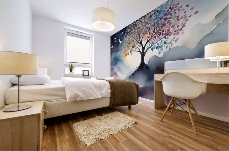 Artistic Tree of Life 63 Mural print