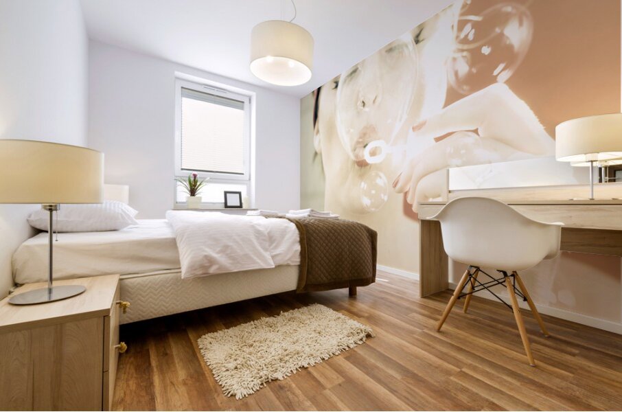 Inflation And Bust Mural print