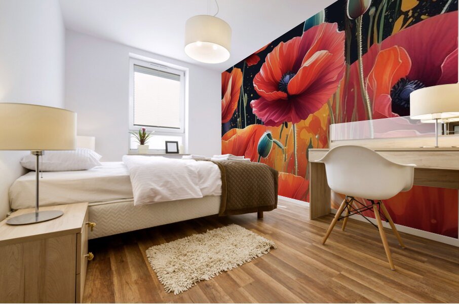 Floral Spectrum 12 Mural print