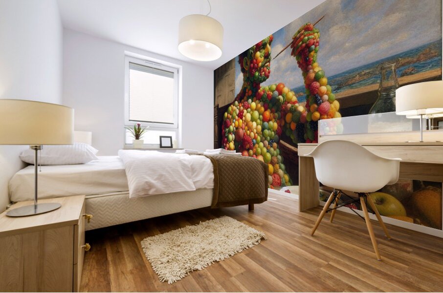 You are what you eat Mural print