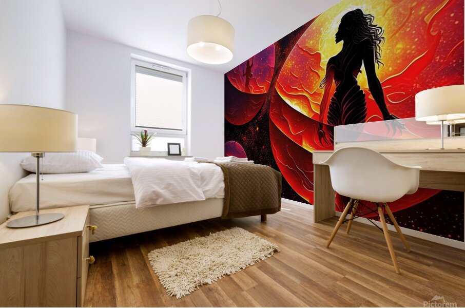 Worlds Away Mural print