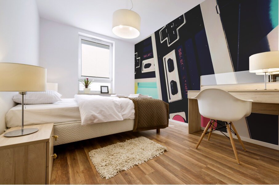 Pop Artcade Mural print